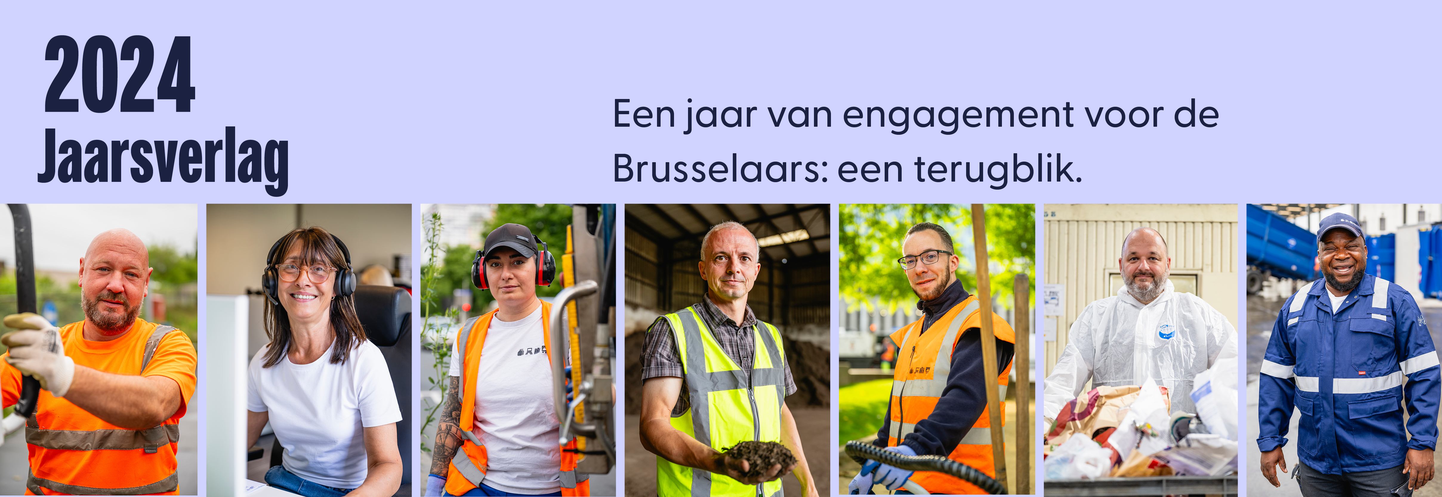 2024 Jaarsverlag Een jaar van engagement voor de Brusselaars: een terugblik
